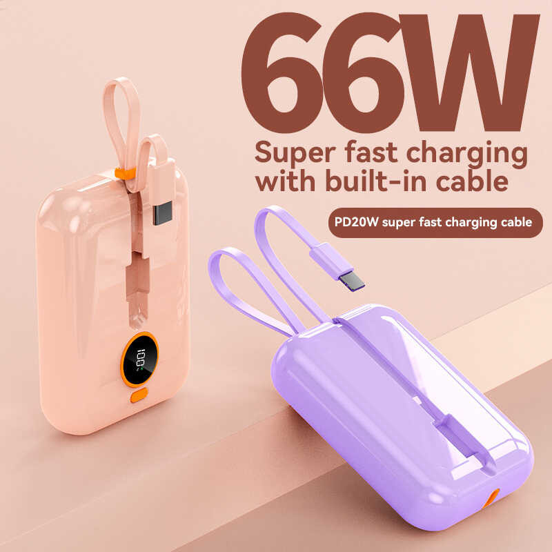 ❥ Xiaomi 50000Mah Power Bank ความจุสูง 66W Super Fast CHARGING LED Digital Display Po