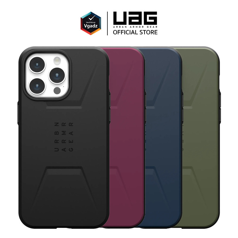UAG เคสสำหรับ iPhone 15 / 15 Pro / 15 Pro Max รุ่น Civilian Magnetic