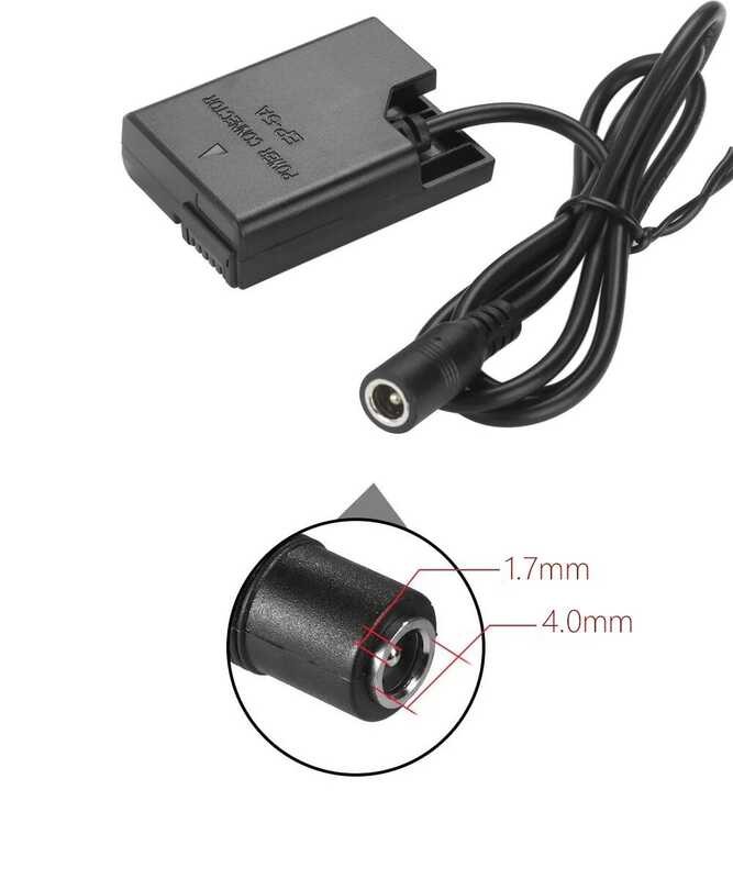 ❃ En-El14  En-El14a Ep-5A แบตเตอรี่เลียนแบบ AC Power Adapter สำหรับ Nikon D3100 D3200 D3300 D340 ❃