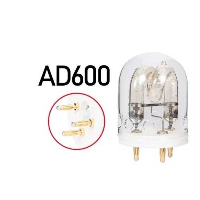 ▥ Ad-Ft600 สําหรับ Godox Ad600 Ad600b Ad600m Ad600bm 600W แฟลช XE Xenon โคมไฟหลอดไฟเปลือย Pop U