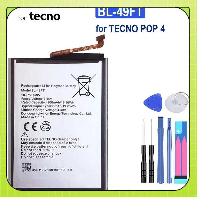 BL-49FT แบตเตอรี่ for TECNO POP 4 5000mAh