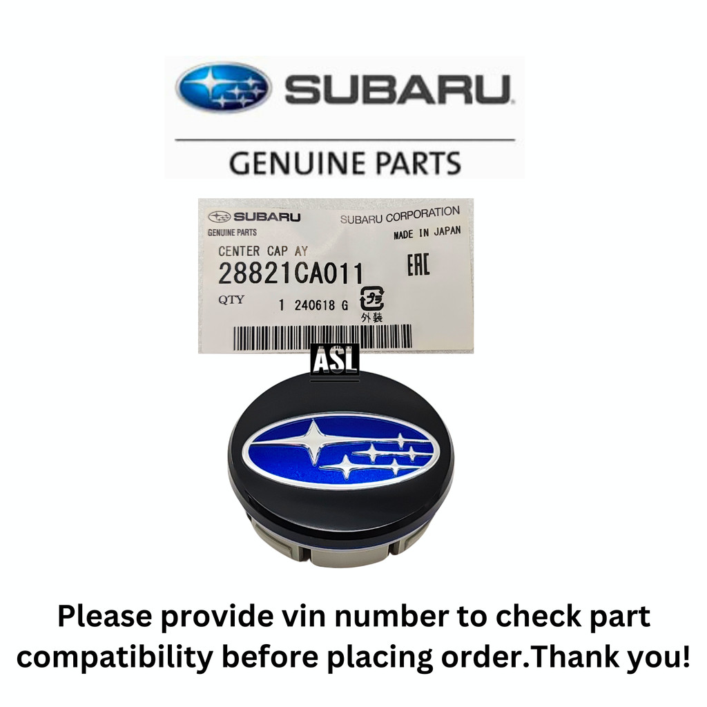 Subaru BRZ ZC6 ZD8 ฝาครอบดุมล้อ (1 ชิ้น)