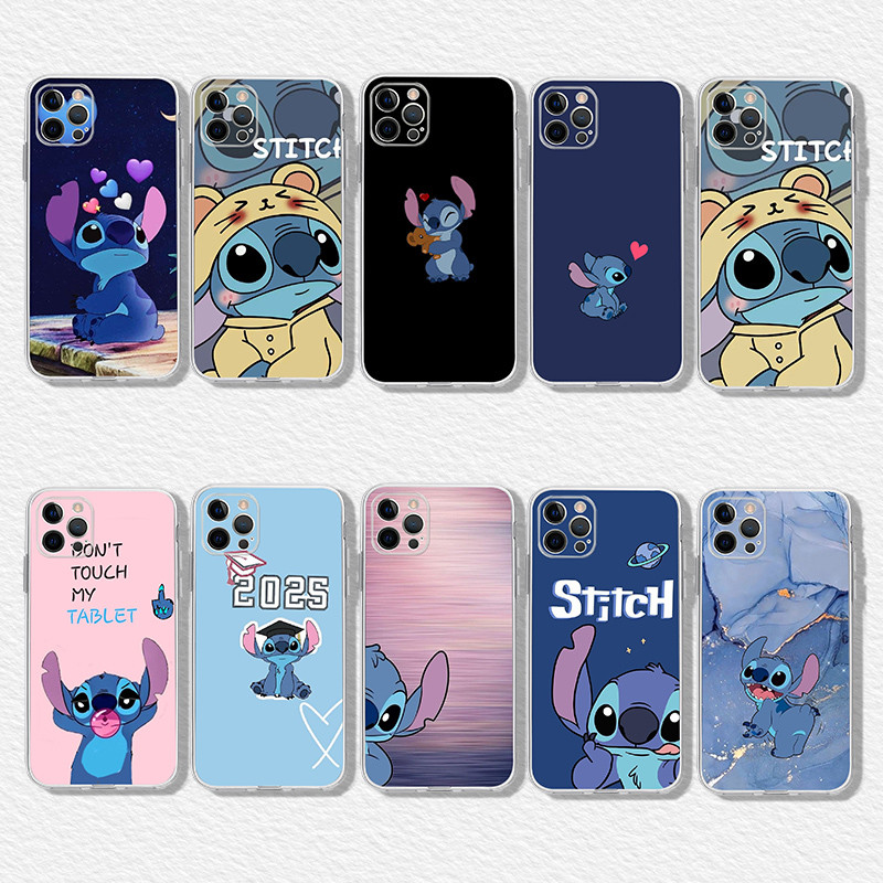 เคสโทรศัพท์โปร่งใสนุ่มสําหรับ OPPO F9 R9S Reno 2 2F 2Z 3 4 5 6 6Z DX15 Stitch กรณี