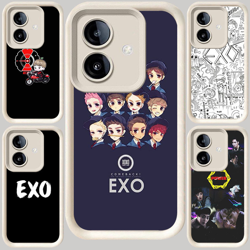 M-38 EXO เคสสีขาวสําหรับ OPPO A3X A3 A79 A5 Pro A5X 5G