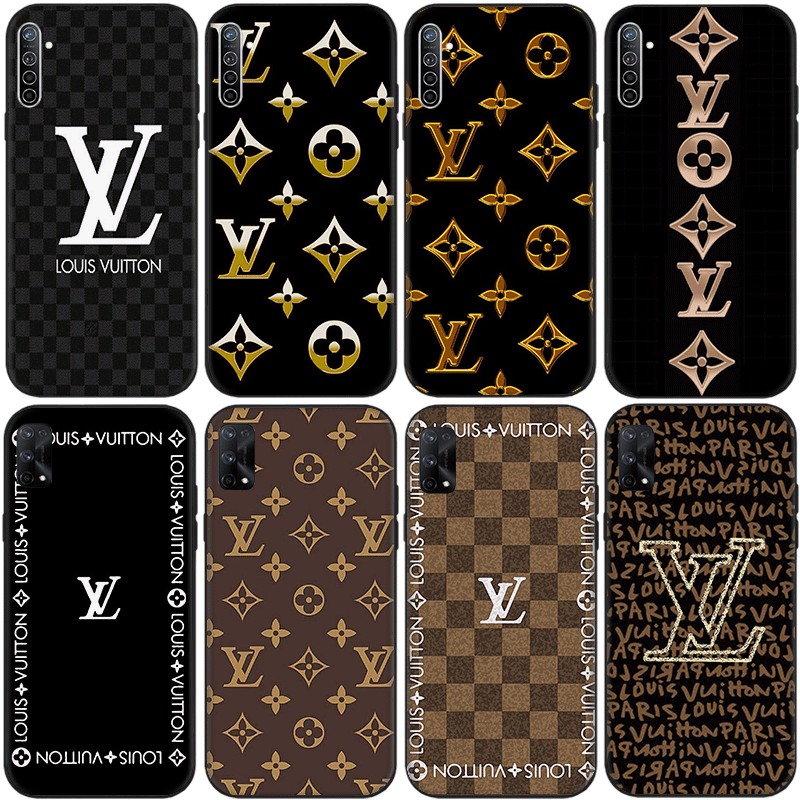 LV โลโก้ Louis Vuitton สําหรับ OPPO A77 A76 A74 A91 F15 A92 A72 A52 A92S ความเข้ากันได้ TPU เคสโทรศั
