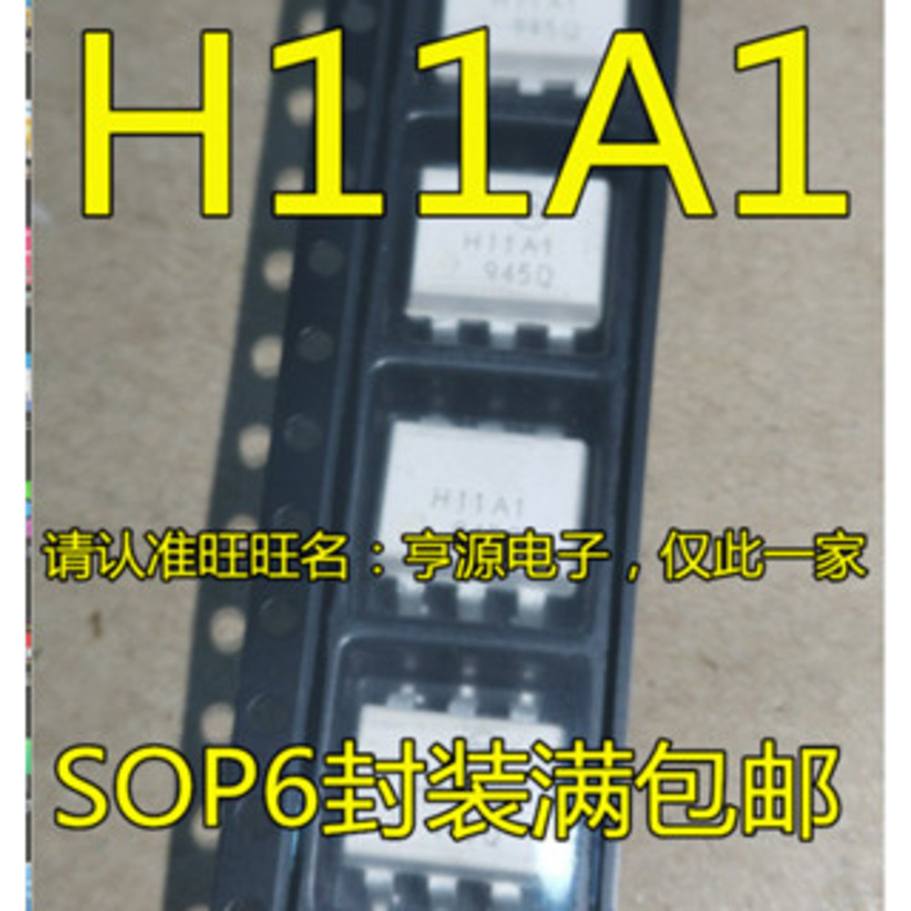 5 ชิ้น H11A1 H11A1S SOP-6 ชิป IC