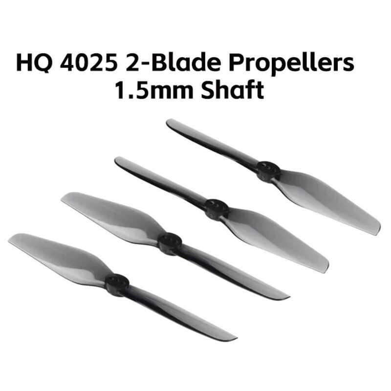 ▥ HQ 4025 ใบพัด 2 ใบเพลา 1.5 มม. เหมาะสําหรับมอเตอร์ 14Xx / 15Xx ▥       มม.   /