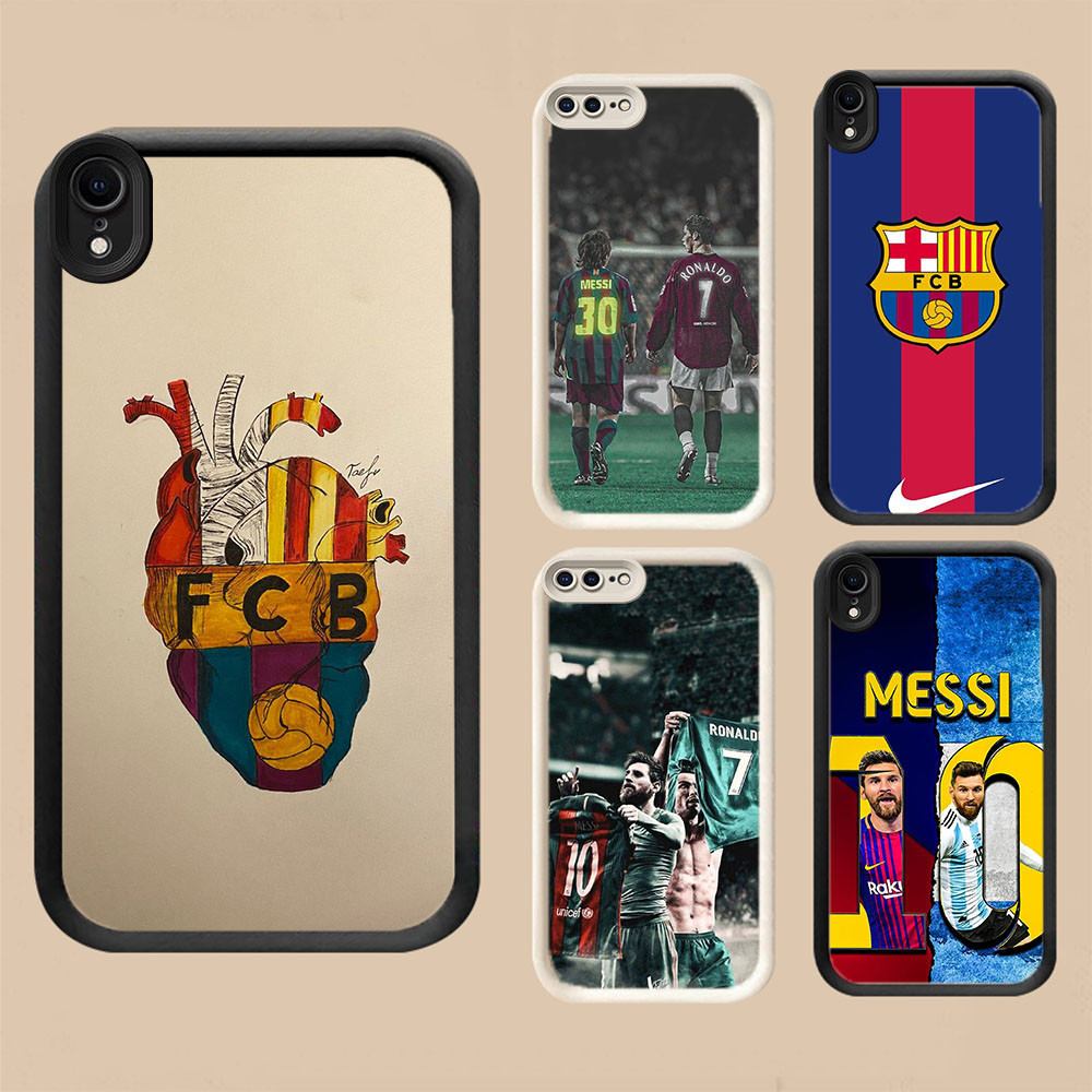 WA-32 Football Messi 10 เคสกันกระแทกสําหรับ iPhone XR X XS 6 7 8 Max Plus