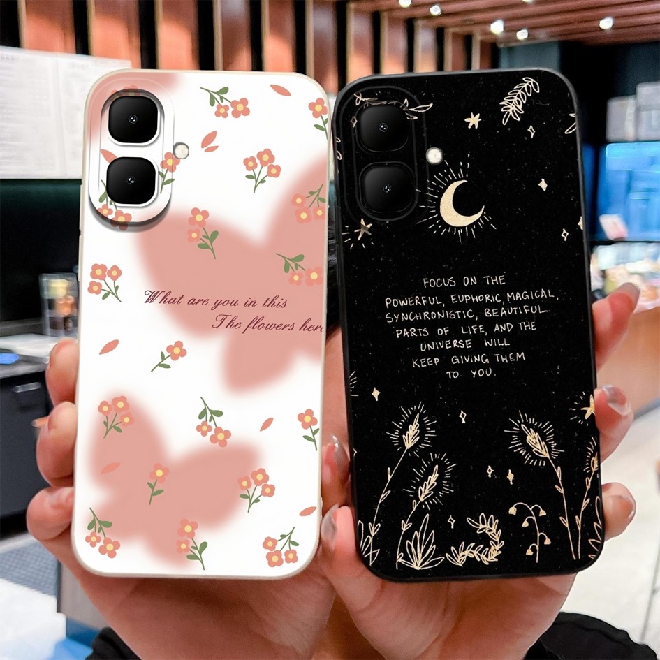 สําหรับ Infinix Smart 10 ปลอกป้องกันกล้องแฟชั่นดอกไม้ซิลิโคนฝาหลังสําหรับ Infinix X6725 Smart10 Capa กันชน