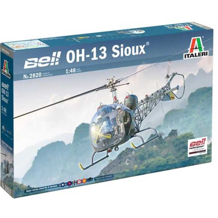 ชุดโมเดล ITALERI 2820 1/48 OH-13 เฮลิคอปเตอร์