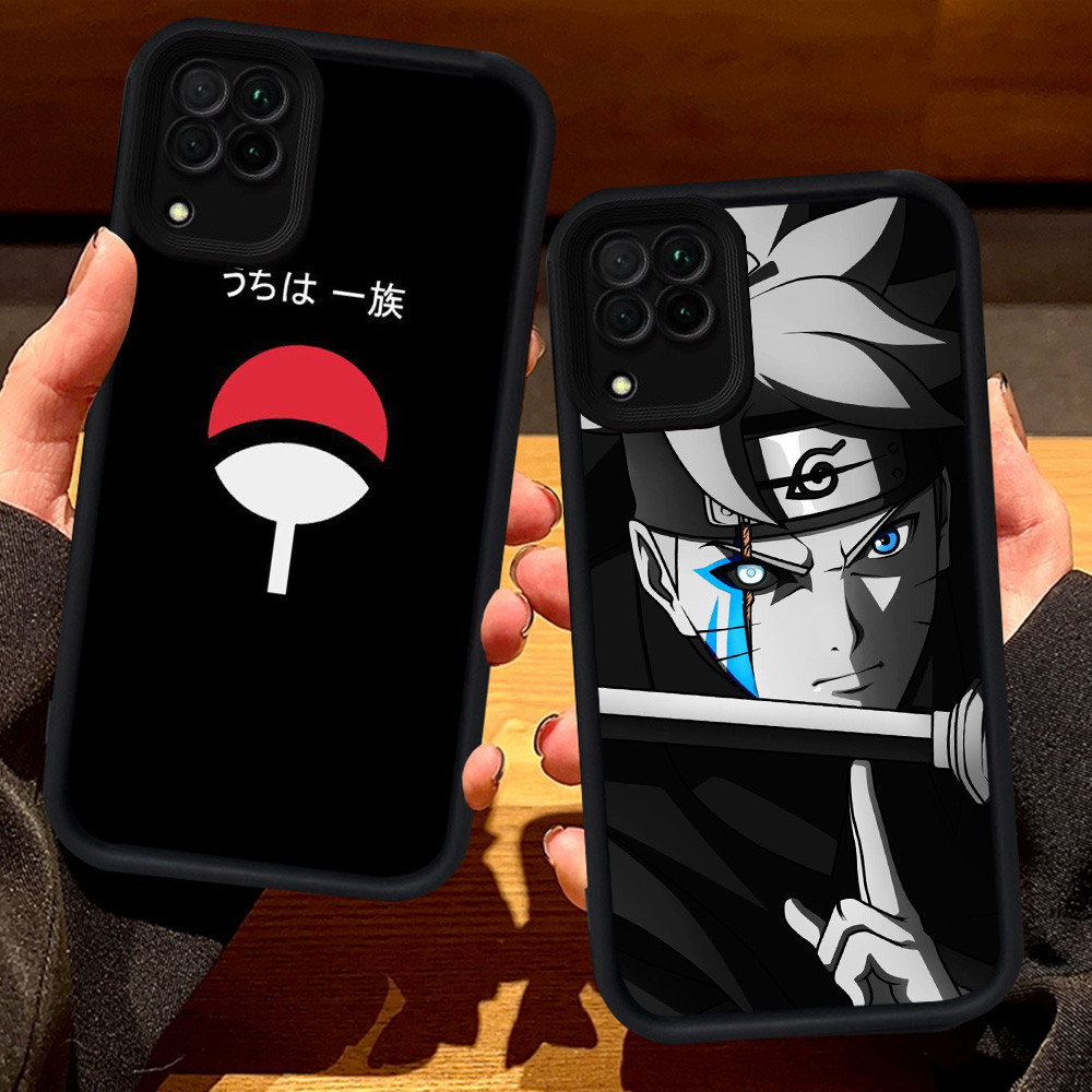S46 Naruto Anime Cool สําหรับ Samsung A04 A05 F04 A04E M04 J7 A22 A12 A06 J2 Prime Pro 5G สีดํา