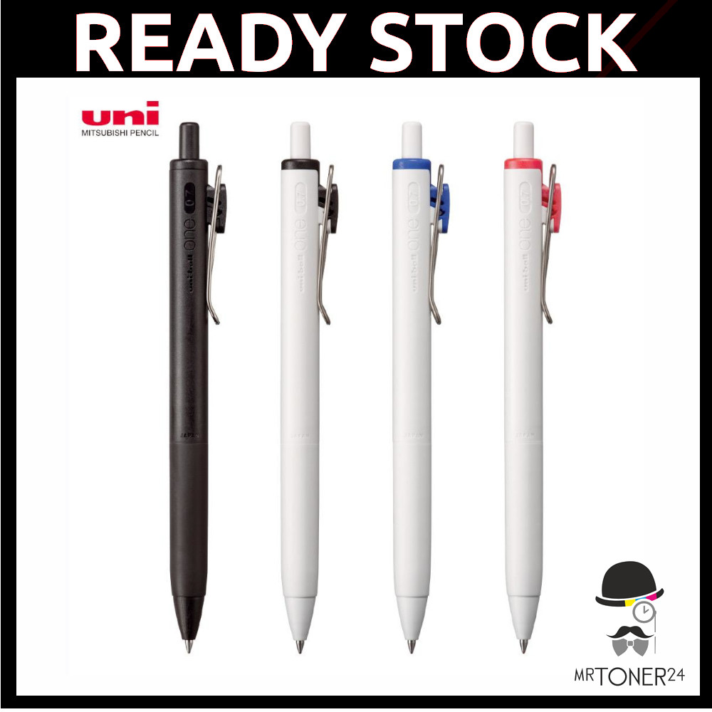 Uni-ball Uniball One Gel Ink Roller Pen 0.5mm UMN S 05 / 0.7mm UMN-S-07 World Darkest Gel Ink Pen สีดํา / น้ําเงิน / แดง