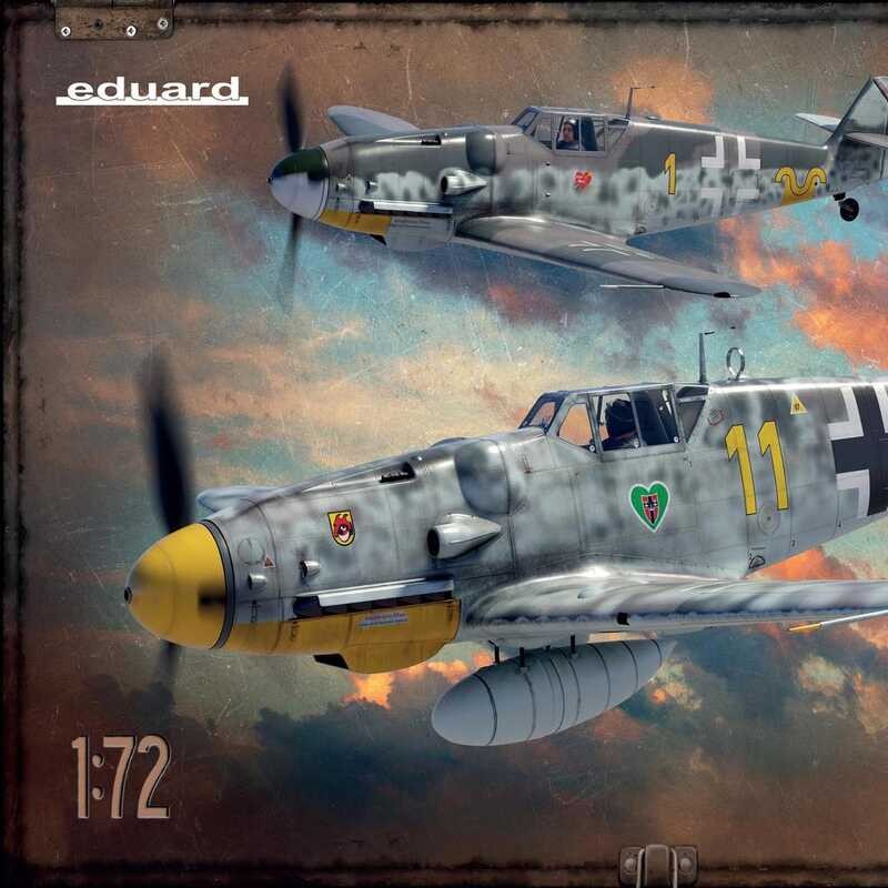 รุ่นจำลอง Eduard 2144 1/72 Gustav pt.1 Bf 109G-5/6 Twin รุ่นลิมิเต็ด