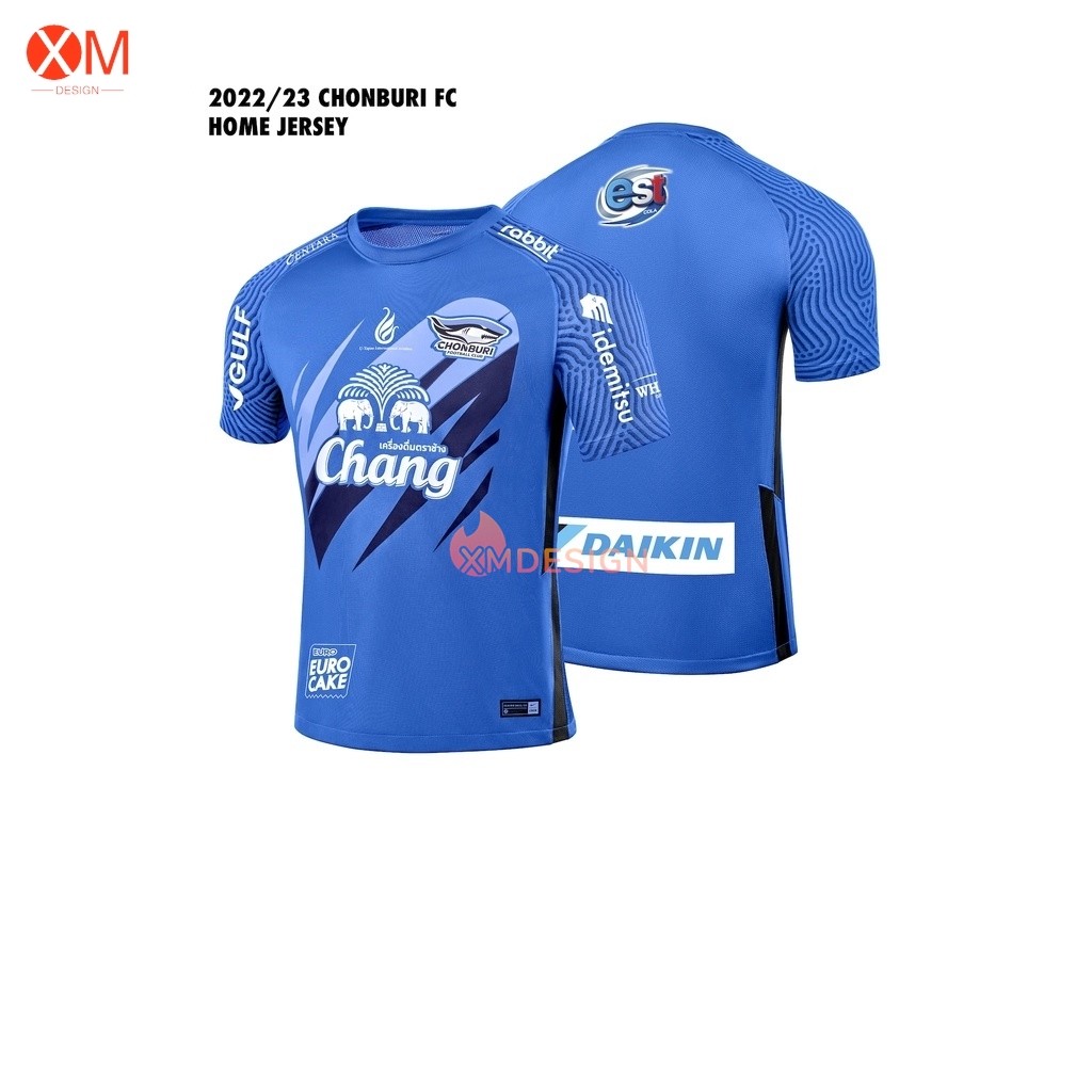 Xm "Chonburi FC เสื้อเชียร์ ชลบุรี เอฟซี 2022-2023  "