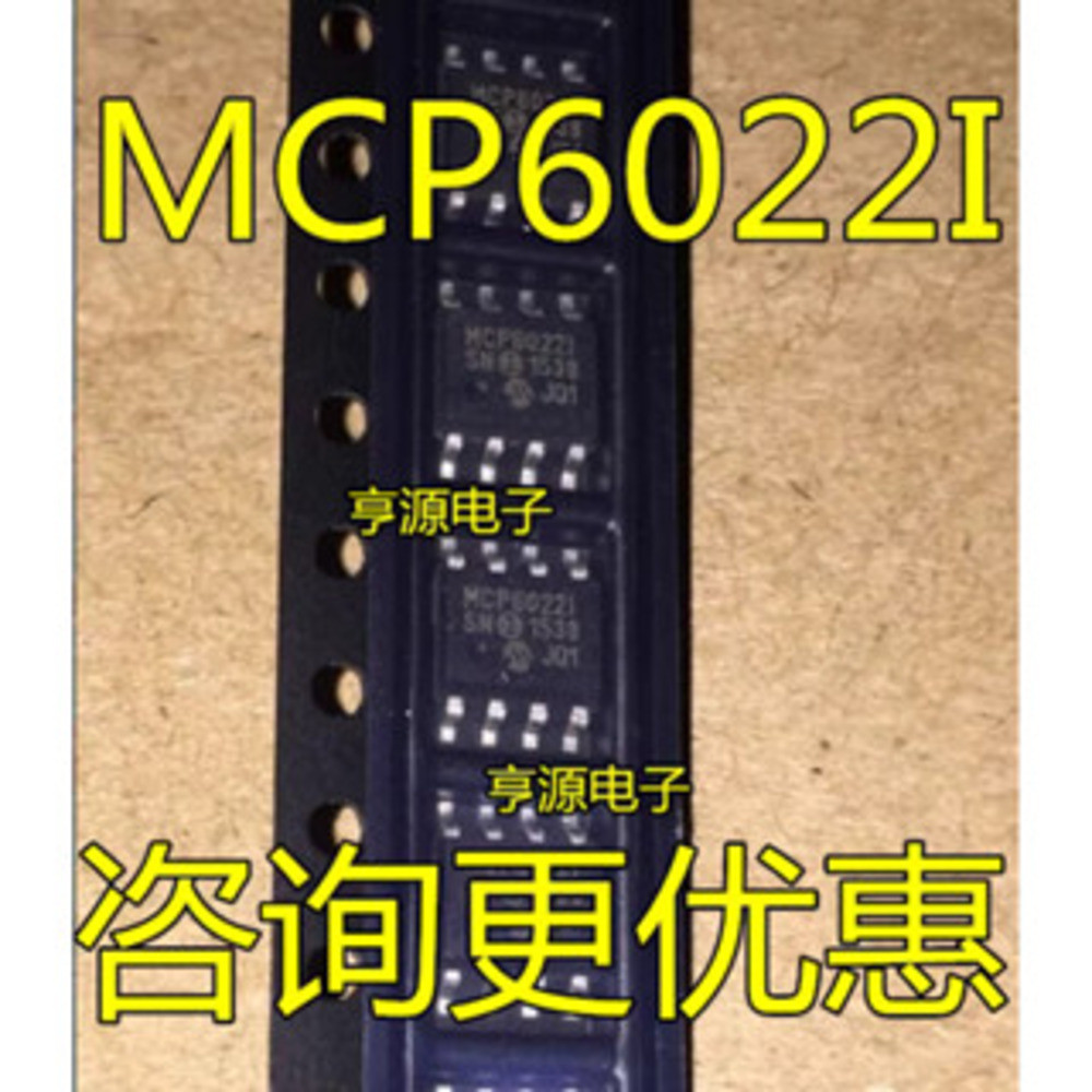5 ชิ้น MCP6022 MCP6022-I/SN MCP6022I E MCP6022-E/SN SOP8 ชิป IC