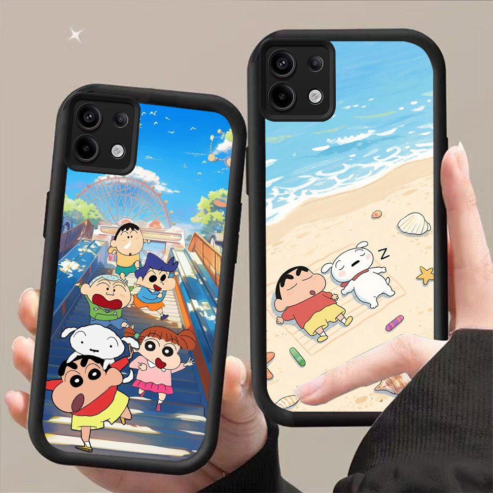 AA-7 Crayon Shinchan เคสกันกระแทกสําหรับ Infinix 7 GT 20 Tecno POP 7 Spark GO ITEL A80 P65 Pro