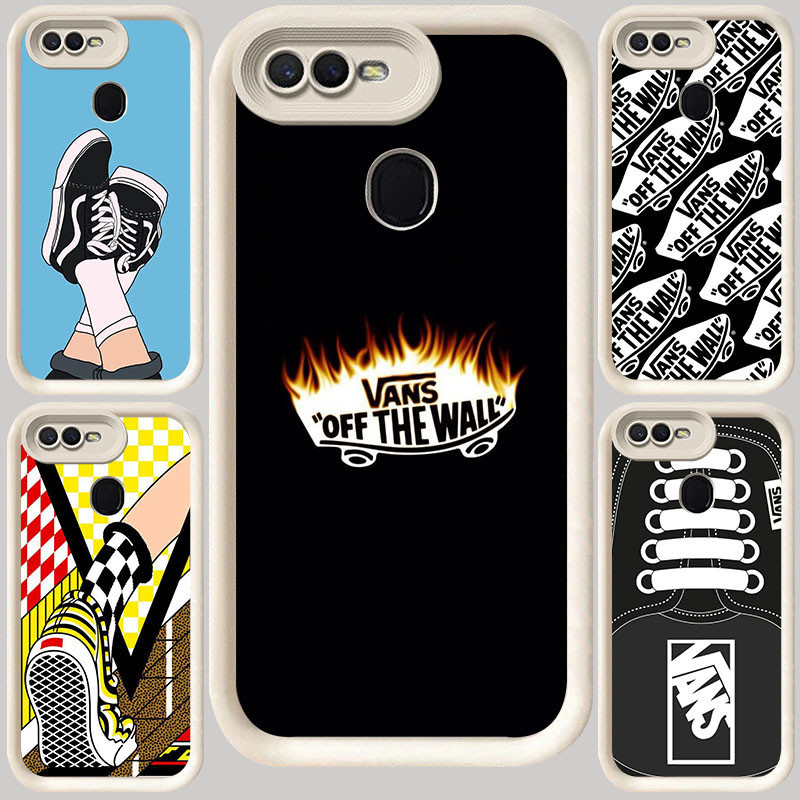 M-19 Van-s ปลอกสีขาวสําหรับ OPPO A12E A7 A1K F7 A12 A3S A5 A12s F5 A5S F9 Pro