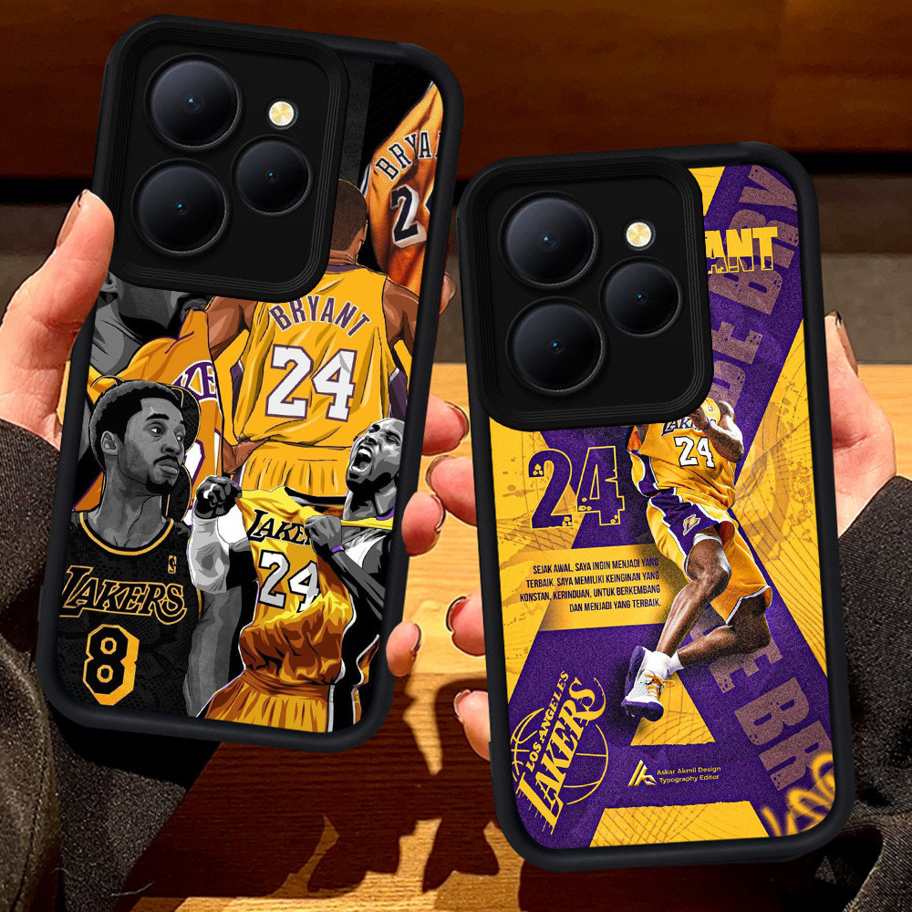 S98 Kobe Bryant สําหรับ Tecno POP Spark 30C GO1 GO2 20 Pova 5 6 4 9 GO1S 8 7 Pro GO 2024 2023 Plus C