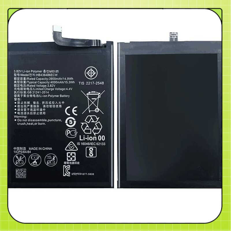 HB436486ECW แบตเตอรี่สำหรับ Huawei Mate ALP-L09 L29 BLA-L09 / สำหรับ Glory View 20 V20 PCT-L29
