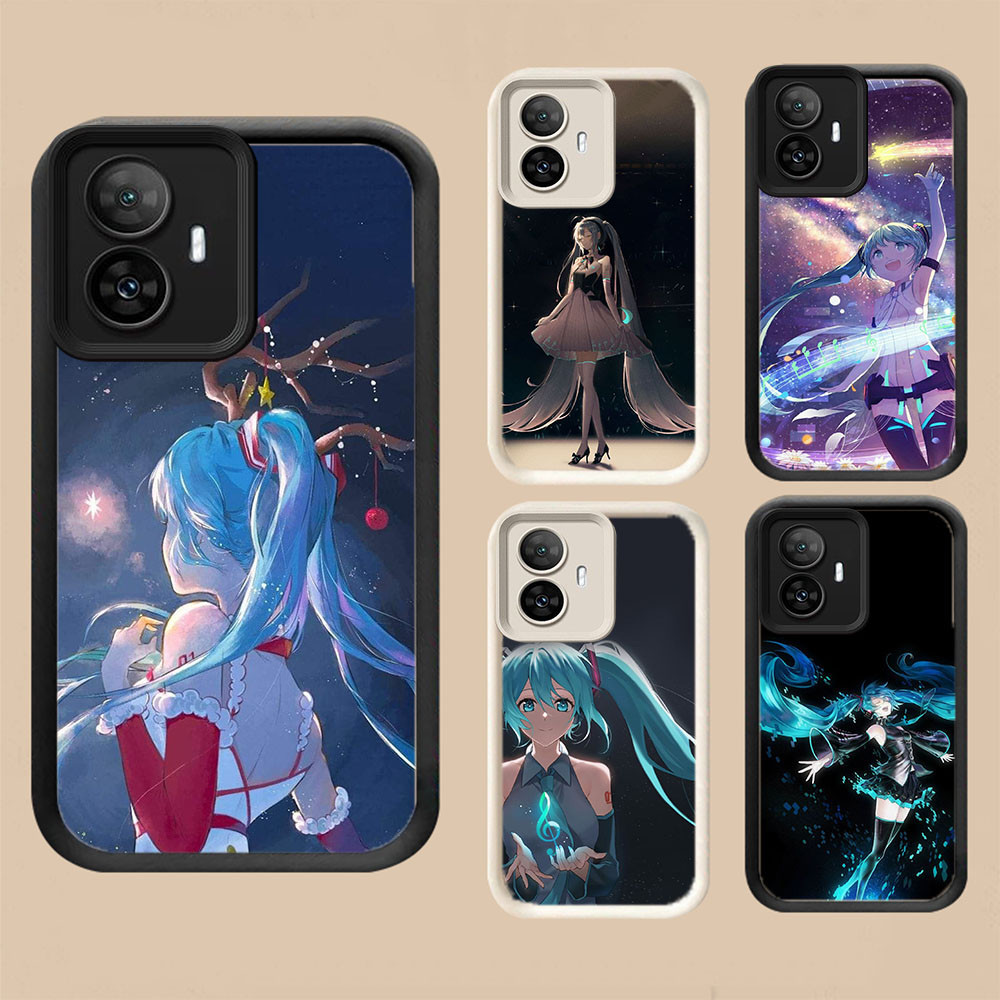 WA-27 Hatsune Miku เคสกันกระแทกสําหรับ OPPO F25 Reno 10 11 11F 13F Realme C55 Narzo N55 C67 Pro