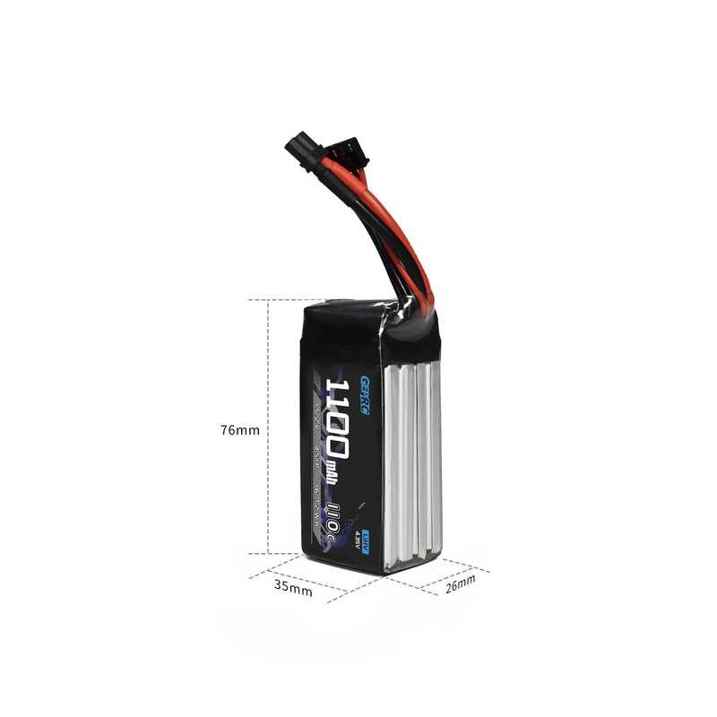 ▥ GEPRC 4S 1100Mah 110C แบตเตอรี่สําหรับ 3-5 นิ้ว Drone RC อะไหล่ใหม่
