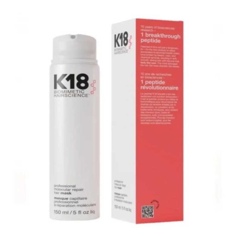 ▣ K18 Leave-In Molecular Repair Hair Mask 5 Oz150ml Oz10ml