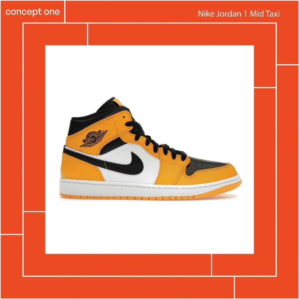 ฟิกเกอร์ Conceptone Nike Jordan 1 Mid Taxi (M) รองเท้าผ้าใบ