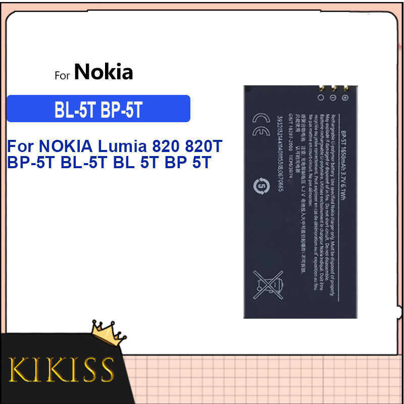 แบตเตอรี่ For Nokia 、BL-5T BP-5T、BP-3L、BP-4GWA、BP-4L、BP-5M、BP-5Z、BP-6M、BP-6MT、BP-6X BL-5X、BPS-2