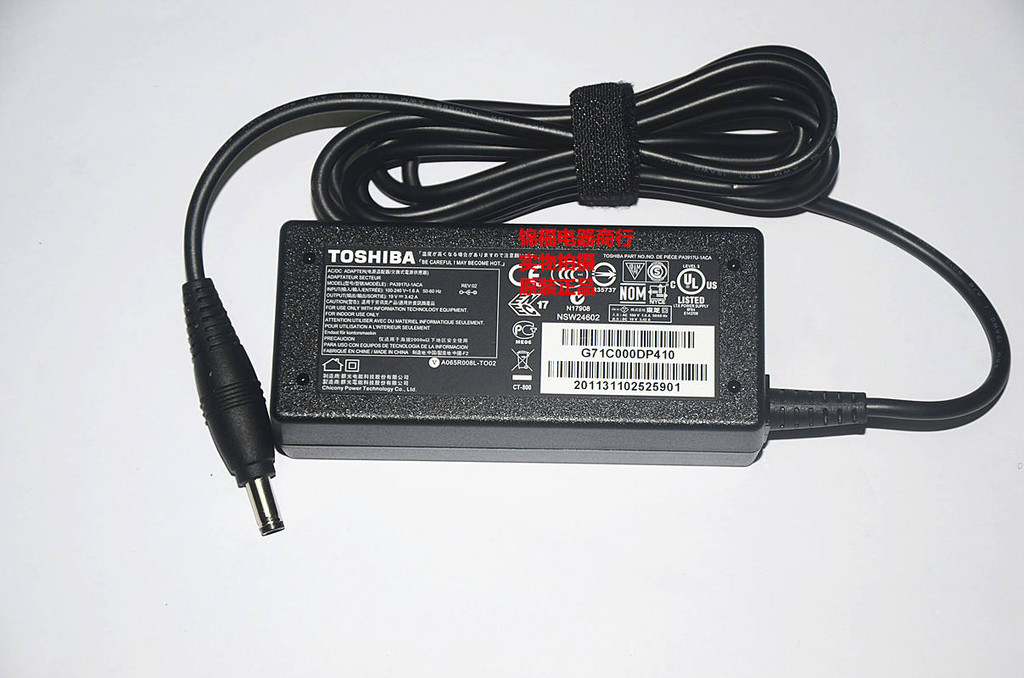 Toshiba A065R008L-TO02 19V3.42A อะแดปเตอร์พลังงาน PA3917U-1ACA