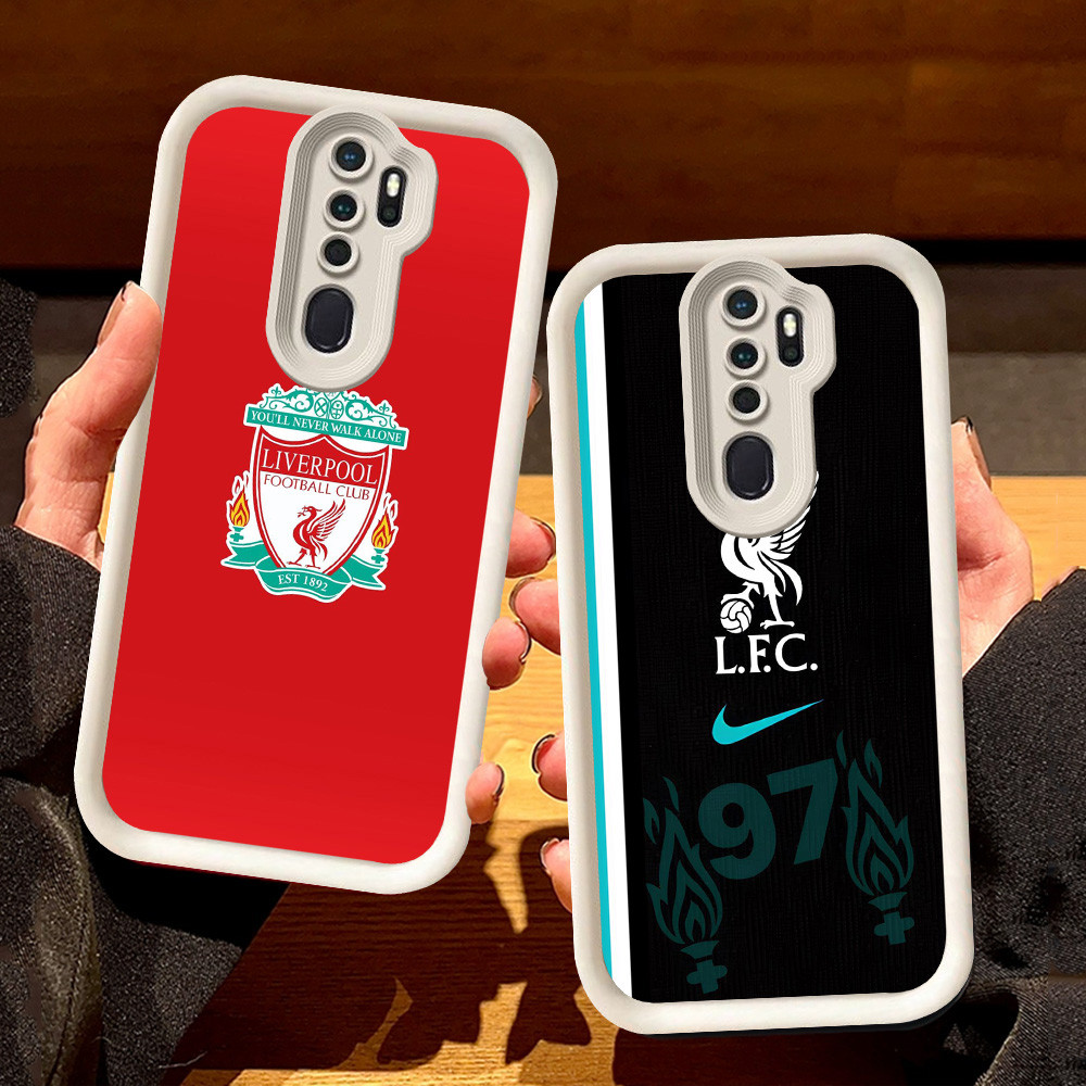 เคสสีขาวสําหรับ OPPO Reno A37 A83 A9 F11 2F A39 A5 2020 2Z Pro S126 L-Liverpool