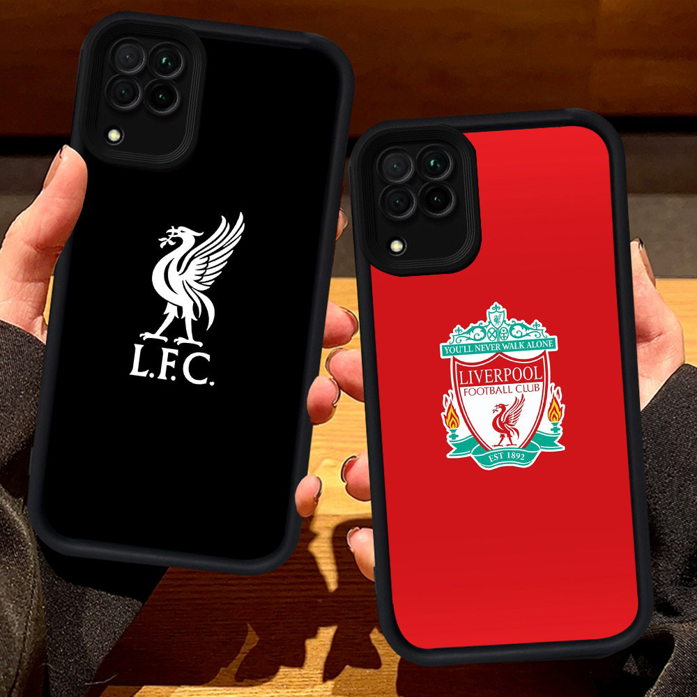 SAMSUNG S126 L-LiverpoolปลอกสําหรับSamsung A04 A05 F04 A04E M04 J7 A22 A12 A06 J2 Prime Pro 5Gสีดํา