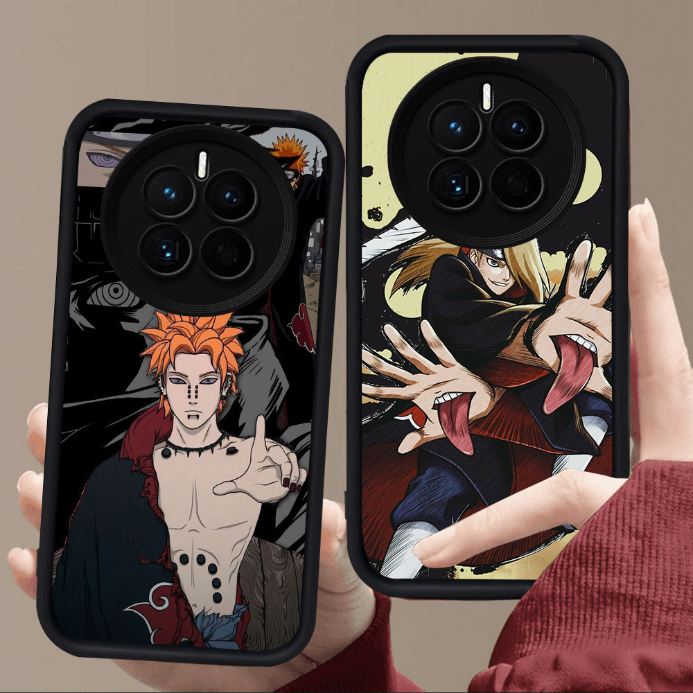 E34 Naruto AkatsukiสําหรับซิลิโคนสีดําRealme 13 12X Narzo N65 70 12 Pro Plus Lite 5G