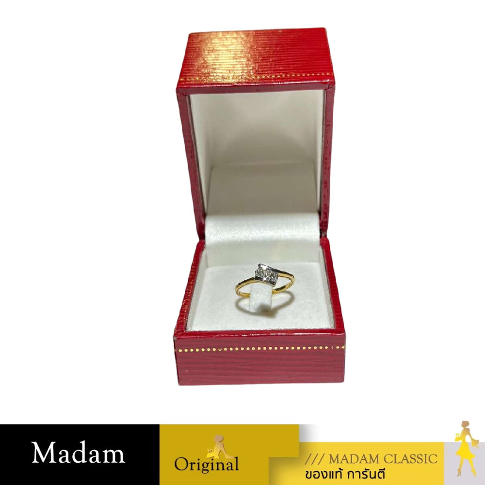 แหวนเพชรแท้ทองแท้ แหวนเพชร RG2025YG49