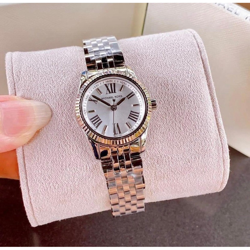 [ของแท้100%] นาฬิกาข้อมือ Michael kors MK3228 หลักโรมัน สายจูบิลี่