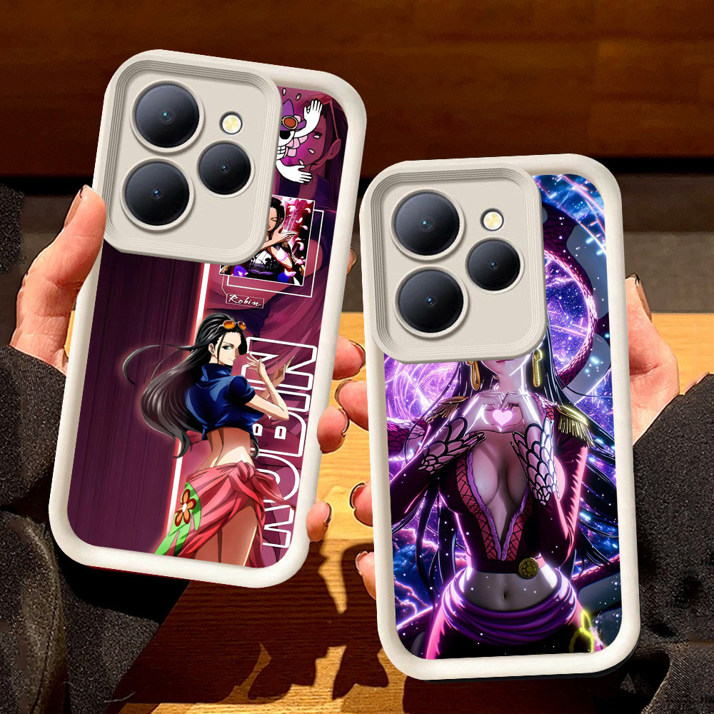 ปลอกสีขาวสําหรับ Tecno POP 8 Spark 30C GO1 GO1S GO GO GO2 9 20 Pova 5 4 7 6 Pro 2024 2023 Plus Camon