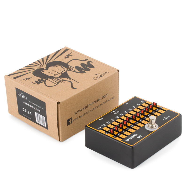 Caline CP-24 10 Band EQ Equalizer กีตาร์เอฟเฟกต์เหยียบเหยียบ