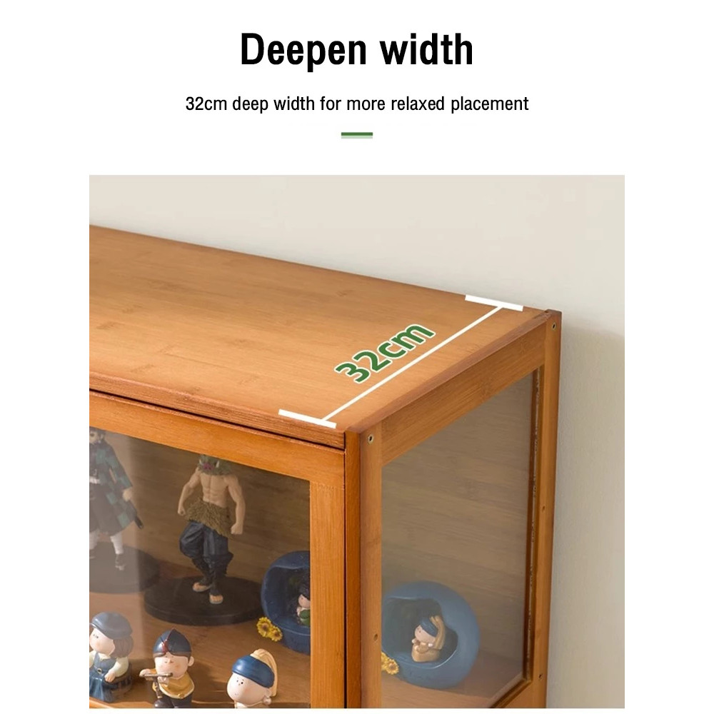 hot🔥การประกันคุณภาพ🔥 import Display Cabinet Model Toy Handmade Transparent Glass Acrylic Showcase