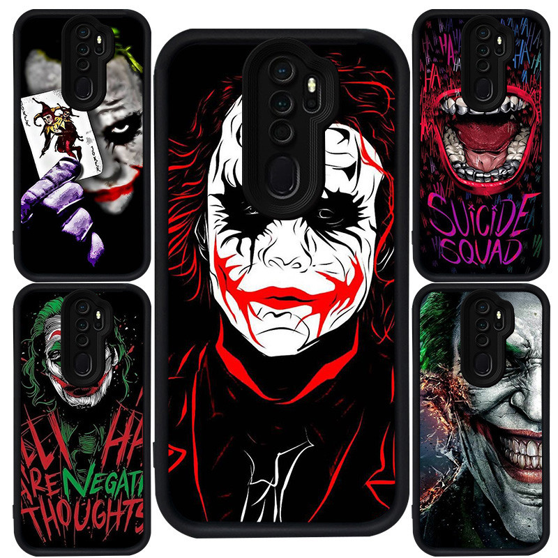 สําหรับ OPPO Reno 2F F11 Pro 2Z A37 A83 A9 A5 2020 A39 ซิลิโคนสีดํา M-34 Joker