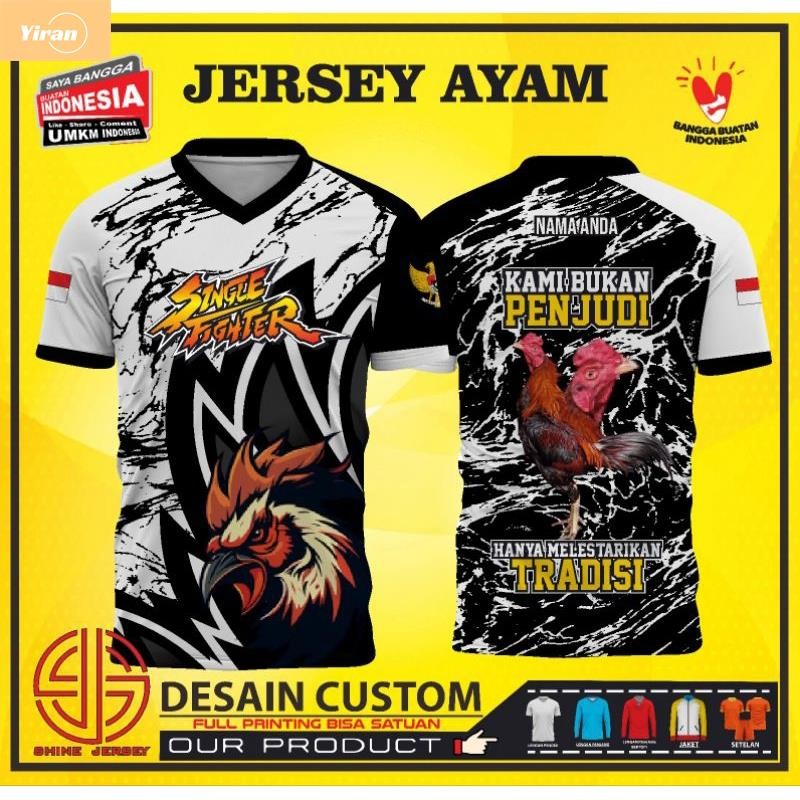 YR JERSEY AYAM PETARUNG