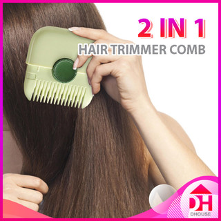 2 In 1 Baby Hair Bangs Trimmer Comb Haircut Hairstyling Clipper Cutter Tools Pencukur Rambut 修发器