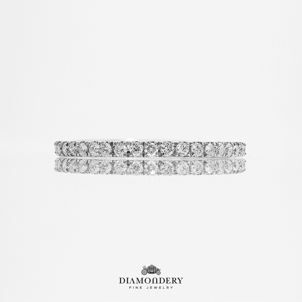 แหวนเพชรแถว Eternity Diamond Ring 0033  ( Diamond Ring )