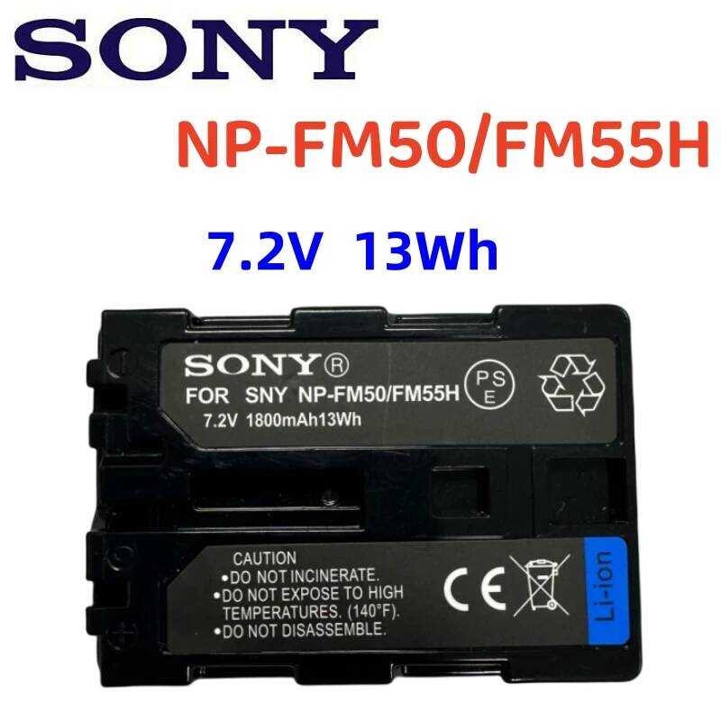 ❃ Original  Np-Fm50 NP Fm50 Fm55h แบตเตอรี่กล้องสําหรับ Sony Np-Fm51 Np-Fm30 Np-Fm55h Dcr-Pc101     