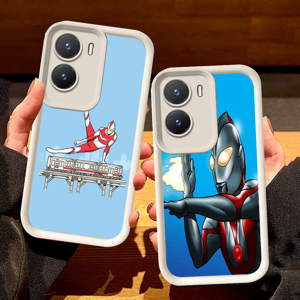 ปลอกสีขาวสําหรับ VIVO Y22 Y22s Y75 IQOO Z9 13 Z10 Y35 Z9X Y15a Y55 Y15s Y01 Y01A Y16 Y56 T4 5G S88 U