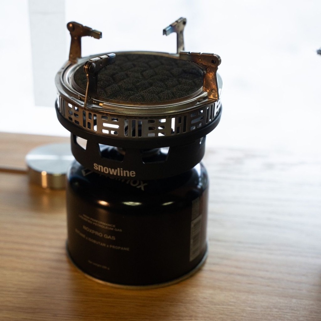 Snowline Reactor ชั้นวางเตาลูกบิดย่างแหวนกันลมกระจก oma อุปกรณ์เสริม snowline