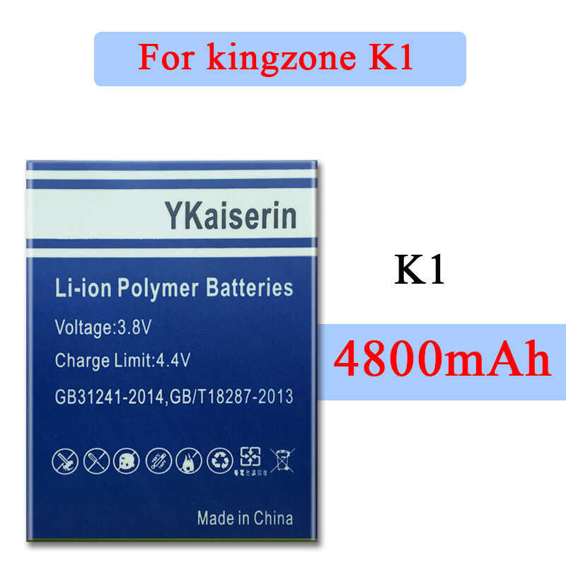YKaiserin แบตเตอรี่ K1 For kingzone k1 / K1 Turbo pro
