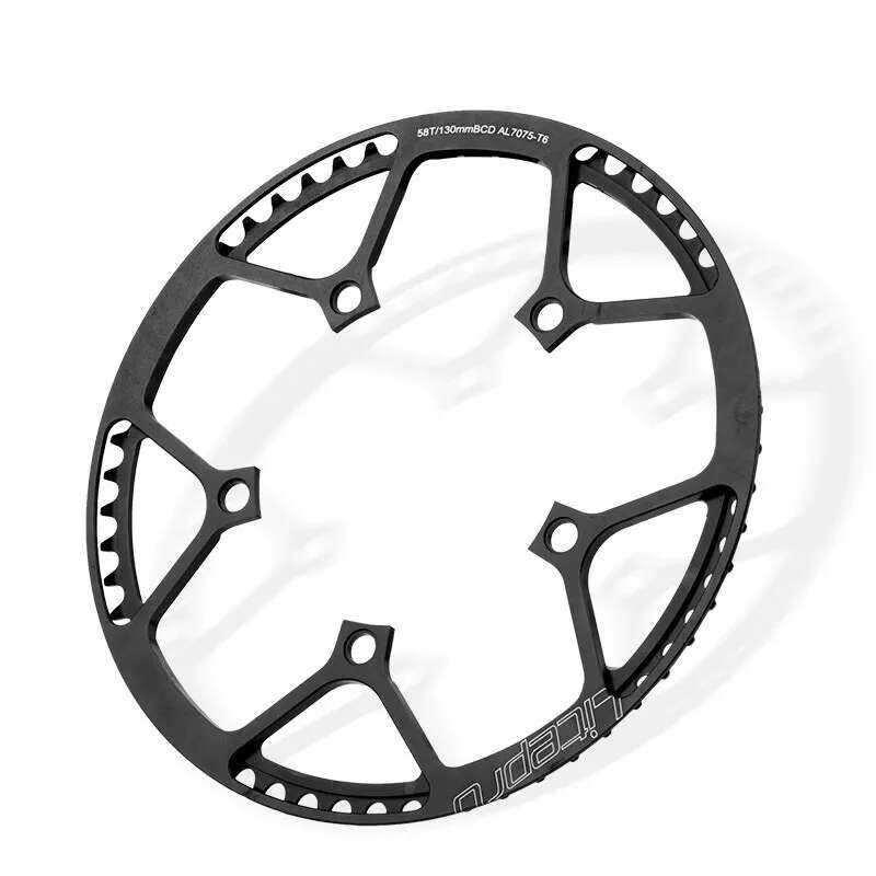 ❥ Litepro BMX จักรยาน Bcd130 Single Disc เกียร์รอบแผ่น Crankset 45/47/53/5
