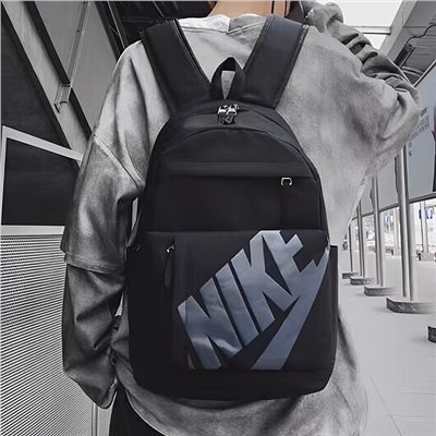 2024 Nike Nike กระเป๋าเป้สะพายหลังผู้ชาย กระเป๋าเป้สะพายหลัง กระเป๋าเดินทาง แบรนด์ นักเรียน มหาวิทย