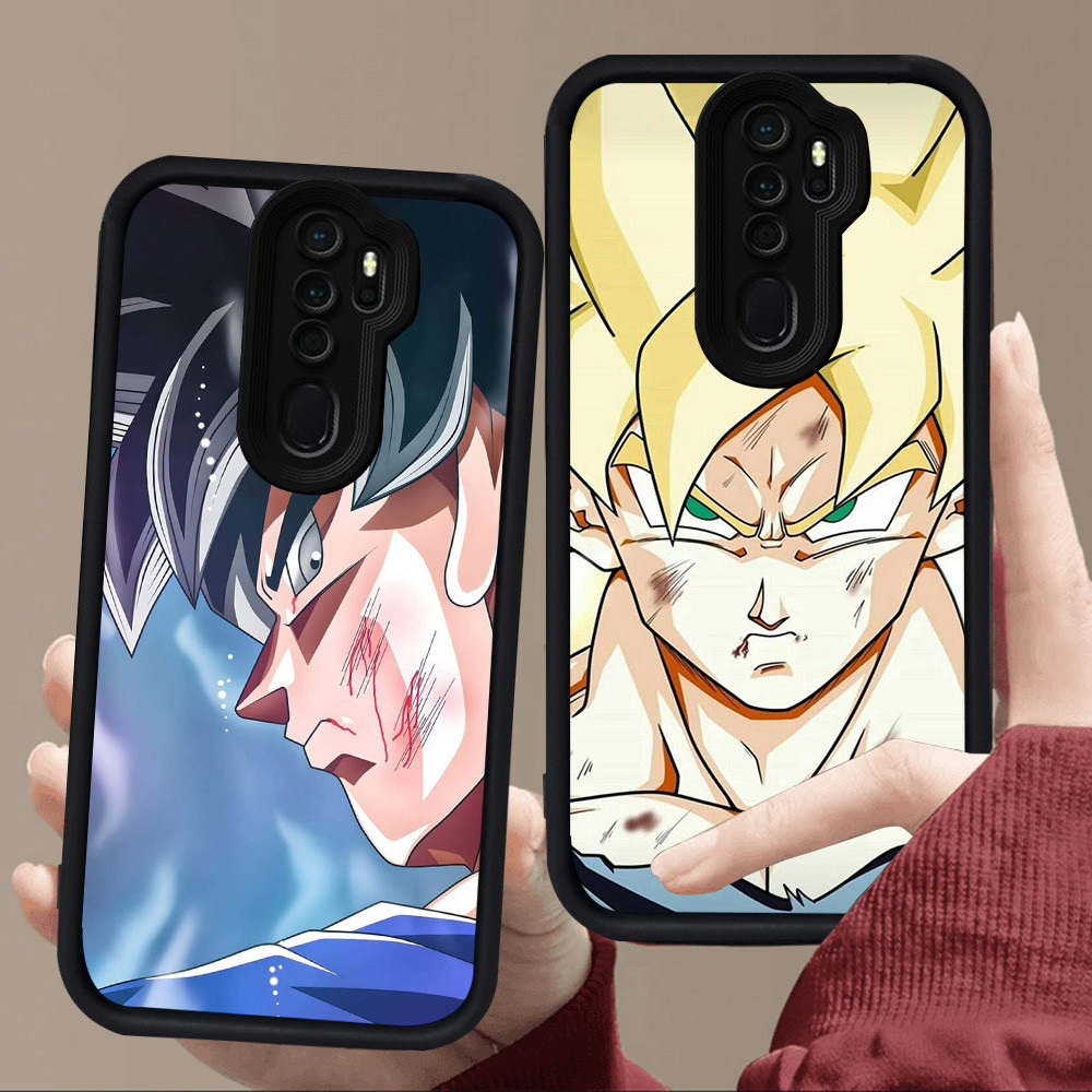 E42 Saiyan Dragon BallปลอกสําหรับซิลิโคนสีดําOPPO Reno 2F A5 A37 2Z A83 F11 A9 2020 A39 Pro