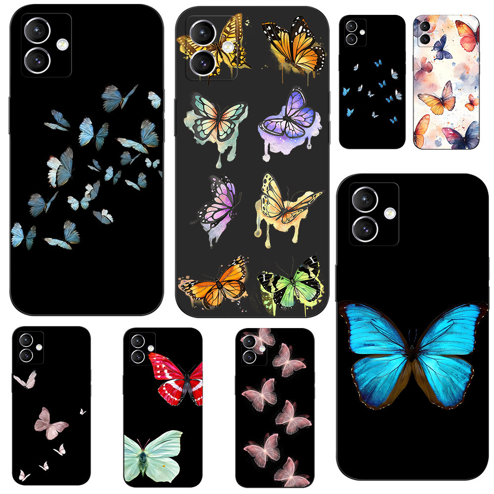 เคส Ribbon Samsung Galaxy A04E M04 F04 เคสโบว์ เคสผีเสื้อ เคสคล้องคอ เคสห้อยคอ เคสน่ารัก เคสเชอร์รี่