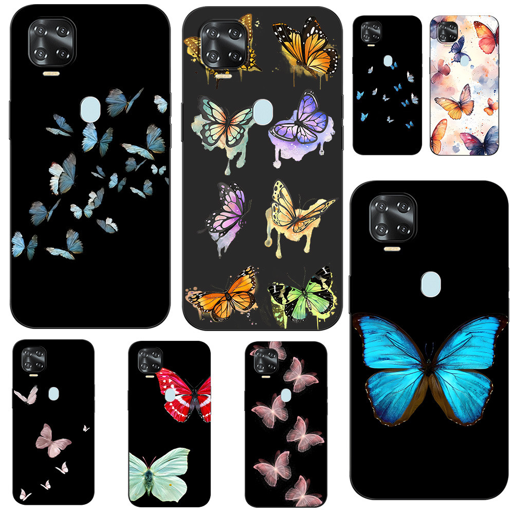 เคส Ribbon Zte Axon 11 Se 5G / Blade V2020 เคสโบว์ เคสผีเสื้อ เคสคล้องคอ เคสห้อยคอ เคสน่ารัก เคสเชอร